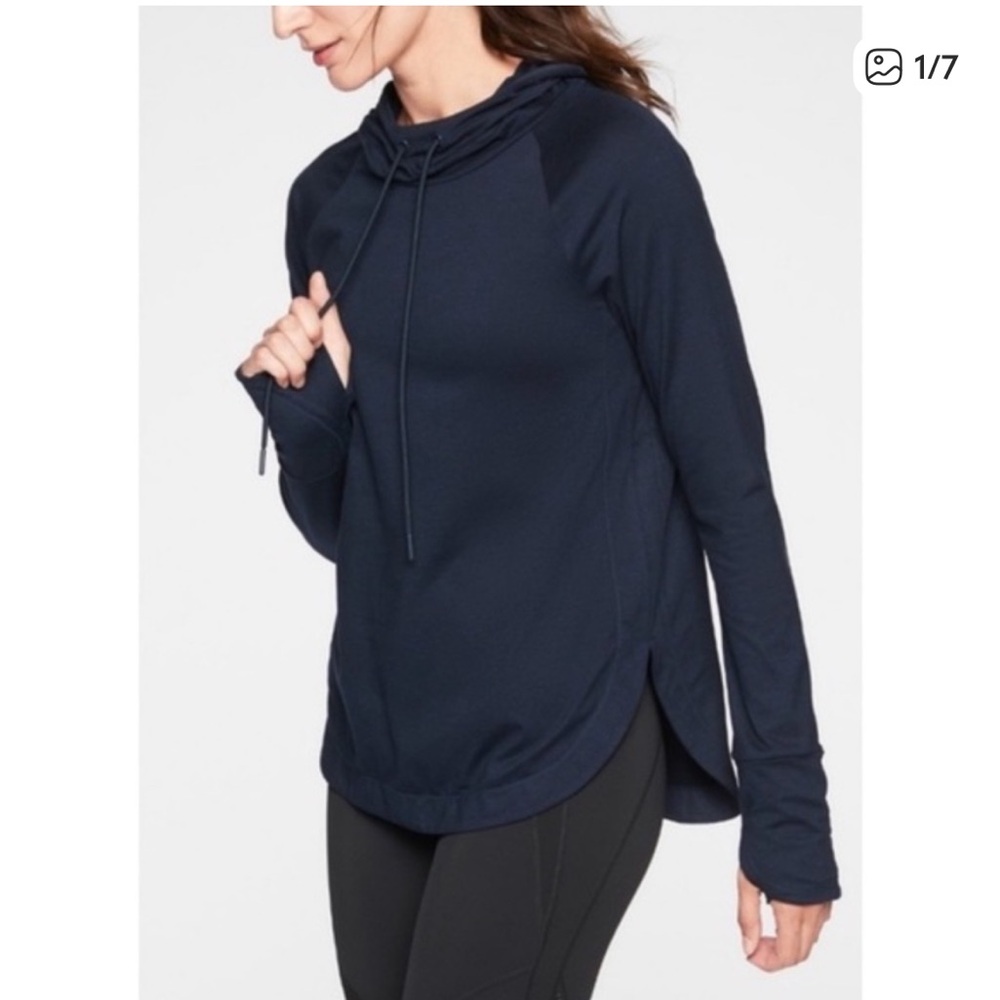 Athleta Uptempo Hoodie // Navy